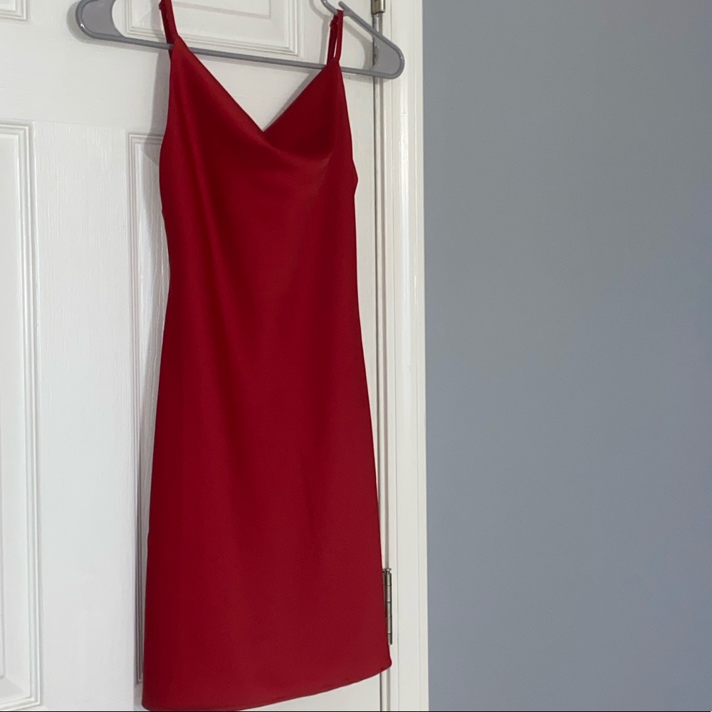 Red dress
